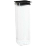 Nhg S&auml;ilituskonteiner 2517304, 1.70L, 105mm, 105mm, 296mm, &otilde;hukindlad toidu s&auml;ilituskonteinerid, must, plast