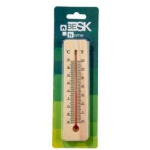 Besk Termomeeter 9072998, 150mm, -30&deg; kuni +50&deg;, puit, v&auml;listingimustes ja siseruumides