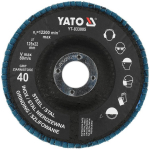 Yato lapiņu lihvpink P40 125x22mm YT-833005