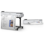 Epson Suurformaadi printer SC-T5100 C11CF12301A0, A1, 4-ink, Wi-Fi, USB 3.0, 2400 x 1200 dpi, automaatne l&otilde;ikur