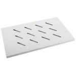 Lanberg Rack Shelf AK-1001-S, 19", 486x270mm, 120kg, hall, k&uuml;lgmine paigaldus