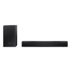Sharp Compact 2.1 Soundbar with Wireless Subwoofer | HT-SBW121 | 240 W | Bluetooth | Wireless connection | Black