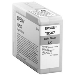 Epson T8507 Tindi kassett C13T850700, 80ml, Heled must, Epson UltraChrome HD