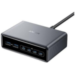 Anker Prime laadija A2683341, 200W, 6 porti, 5/9/10/12/15/20V, 1.5m AC toitekaabel