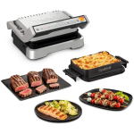 Tefal OptiGrill 4in1 GC774D30 kontaktgrill, 1 tsoon, 9 programmi, eemaldatav plaat, eemaldatav tilgutusn&otilde;u, lihtne puhastada