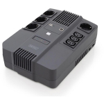 Digitus UPS, DN-170110, 600VA, 360W, 7Ah, 12V, 4xCEE 7/7, 3xIEC C13, 2xUSB, 2xRJ45, AVR, kompaktne