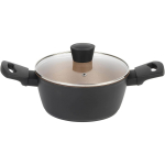 Russell Hobbs Opulence pott RH01669BEU7, 20cm, must, alumiinium, mitte kleepuv, n&otilde;udepesumasinas sobiv