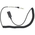 Tellur QD 3.5mm 4-poolne adapter TLL416002, 2.95m, must
