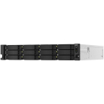 Qnap Server NAS TS-h1887XU-RP-E2336-32G, 2.9GHz, 6C 12T, 32GB DDR4, 2x10Gbit/s, 2x2.5GbE, 2x550W toiteplokk, 18 ketast, RAID 60
