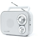 Muse Kandev raadio M-051RW, 2 sagedust, AUX sisend, valge