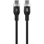 Hyper USB-C Silikoonlaadimiskaabel HJ4011BKGL, 1.5m, 60W, 480 Mbps, takerdumatu, PD 3.0