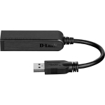 D-Link USB 3.0 Gigabit Ethernet adapter DUB-1312, 1 Gbps, USB 3.0, Gigabit Ethernet