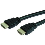 Mediarange HDMI kaabel 1.5M MRCS139, 1.5m, HDMI Type A, isane/isane, kuld kontaktid, must