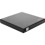 Savio AK-43 v&auml;line DVD-salvesti, USB 2.0, 24x CD, 8x DVD, 5V, must