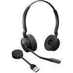Jabra Engage 55 SE 9659-410-111, kahepoolne k&otilde;rvaklapid, 13h, 52h, 150m, 40-16000Hz, USB-A, must