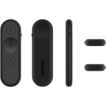 Lenovo 4XW1S62316 kaugjuhtimispult, Bluetooth, universaalne, 3 nuppu, 30m, 135mAh, 5V, USB-C, must