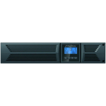 PowerWalker VI 1500RT LCD, 1,5kVA, 1350W, 8xAC, 2U, LCD-ekraan, puhas siinuslaine, USB HID, EPO