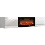 Cama Meble telerikapp LUXE 301125, 1826mm, 375mm, 345mm, valge, l&auml;ikiv, elektrikamin, 1400-1600W