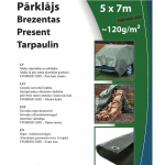 Koormakate 5 * 7m 120g / m2 001509