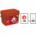 Plaatide tasanduss&uuml;steem KIT CYCLONE LS 5mm, 100 + 300 tk.; 35903 RUBI