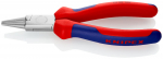 Apaļo knaibu, KNIPEX, 22 05 160, hromēts, 160 mm, ideāls vadu cilpu veido&scaron;anai