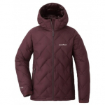 Jaka W PERMAFROST Light Down Parka, izmērs: M, Maroon, 4548801931629 Mont-Bell