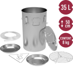 Kodune suitsuahi 35 L gaasipliidiplaadiga k&otilde;rgus 50 cm 330150 Browin