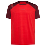 T-s&auml;rk SUNFIRE T-Shirt M, LA SPORTIVA, 8058428118748, 140g, MOUNTAIN_RED_REDWOOD