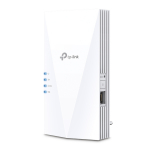 TP-Link RE500X AX1500 Wi-Fi 6 v&otilde;imendi/ulatuslaiendaja 2.4 GHz 300 Mbps 5 GHz 1200 Mbps 1&times; Gigabit Ethernet Valge