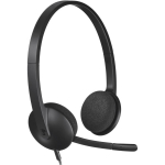 Logitech k&otilde;rvaklapid 981-000475, 20 - 20000 Hz, 1.8 m, 100 g, USB Type-A, m&uuml;rasummutav mikrofon, reguleeritav peapael