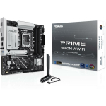 Asus Emaplaat PRIME B860M-A WIFI, LGA 1851, DDR5, 256 GB, 4 DIMM, 2.5 Gb Ethernet, Wi-Fi 6E, 6 SATA III, 2 M.2, 7.1 heli