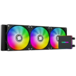 Xilence CPU jahuti LQ360PRO.ARGB XC987, TDP 350 W, 3 ventilaatorit, 120 mm, 3-pin &uuml;hendus, must