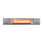 Elektriline infrapuna terrassisoojendi Bluetooth k&otilde;larite ja LED valgustusega 2000W IP65 Heat and Beat Grey Eurom