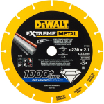 Dewalt teemantketas DT40255-QZ 230 mm x 22,23 mm x 1,5 mm, 1000+ l&otilde;iget, ohutu, ilma aegumist&auml;htajata, v&auml;hem tolmu