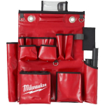Milwaukee Lineman's Compact Aerial Tool Apron, 4932498652, 600x100x457mm, 2.27kg, 18 taskut, t&auml;iesti veekindel