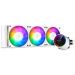 Deepcool CASTLE 360EX RGB DP-GS-H12W-CSL360EX-AR-WH, 360 mm, 3 ventilaatorit, 69.34 cfm, PWM tugi, RGB Fusion 2.0