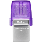 Kingston | DataTraveler | DT Micro Duo 3C | 64 GB | USB Type-C/Type-A | Purple