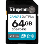 Kingston | Canvas Go! Plus | 64 GB | SD | Flash memory class Class 10, UHS-I, U3, V30