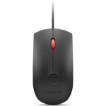 Lenovo Fingerprint Biometric USB Mouse Gen3 | Wired | USB-A | Black/Red