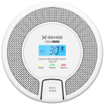 X-Sense CO03D s&uuml;sinikmonooksiidi detektor, 30-999 ppm, 3x1.5V AA alusel akud, &ge; 85 dB, EN 50291, UL 2034, kompaktne disain