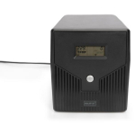 Digitus Line-Interactive UPS DN-170074, 1000VA, 600W, 2x12V/7Ah, 4xCEE 7/7, 2xRJ45, 1xUSB 2.0, 1xRS232, LCD