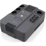 Digitus UPS Line-Interactive 800VA/480W AVR DN-170111, 800 VA, 480 W, 1 x USB (Type B), 1 x RJ-45 LAN, 3 x IEC-C13