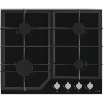 Gorenje Gaasi pliit GT641KB 738872, 7900 W, 4 p&otilde;letit, 1x2900 W, 1x1000 W, 2x2000 W, Karastatud klaas
