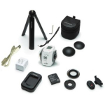 Kodak Action kaamera 4KVR360, 0.13kg, 6.76cm, 5.5cm, 5.5cm, 20.68MP, 7360x3680, 1250mAh, HDMI Type D, USB 2.0, WiFi, Bluetooth