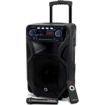 Manta Karaoke k&otilde;lar SPK5021PRO, 80 W, 12 tolli, 2x mikrofonisisend, Bluetooth, FM raadio, 5 h esitusaeg