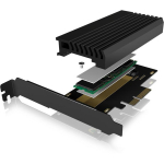 Raidsonic ICY BOX PCIe kaart IB-PCI214M2-HSL, PCIe 4.0 x4, 1 M.2 2230/2242/2260/2280 SSD, must