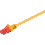 Goobay CAT 6 U/UTP patch kaabel 68433, 0.5m, RJ-45 isane, kollane