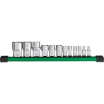 Milwaukee 4932498799 l&ouml;&ouml;kmutrike komplekt Torx, E4-E24, 12tk, 1/4", 3/8", 1/2"