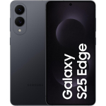 Samsung Galaxy S25 Edge SM-S937BZKGEUE, 6.7" AMOLED, 12GB/512GB, 200MP, 3900mAh, 5G, Dual SIM, IP68, titaanmust