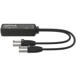 Turtle Av 2CH Analog XLR Output, kahe kanaliga Dante digitaal-analoog XLR-adapter, 2x XLR, RJ-45, 24-bit, 96 kHz, 100 dB, PoE